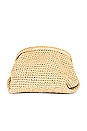 view 2 of 5 Mini Mama Clutch in Natural & Crystal