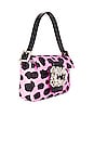 view 3 of 4 Habibi Shoulder Bag in Leopard Pink