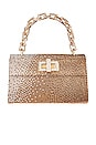 view 1 of 4 Mini Sophie Bag in Satin Champagne & Crystal Degrad?