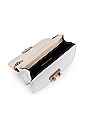 view 4 of 5 Mini Cliky Clutch in Snake White