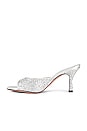 view 5 of 5 Dita 75 Mule in Silver & Crystal