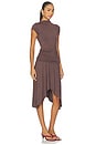 view 2 of 3 Elodie Dress in Hickory Brown