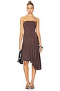 view 1 of 4 Nossa Dress in Chocolate