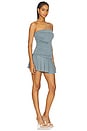 view 2 of 3 Mia Dress in Washed Blue