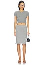 view 5 of 4 JERSEY ROMI  in Melange Grey