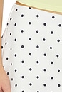 view 6 of 6 JUPE ARIA in White Polka Dot