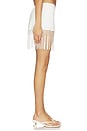 view 3 of 6 FALDA ARIA TASSEL in White