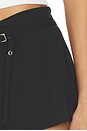 view 6 of 6 FALDA ARIA BELTED in Black