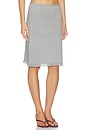 view 2 of 6 Louisa Skirt in Heather Grey