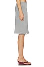 view 4 of 6 Louisa Skirt in Heather Grey