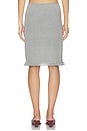 view 5 of 6 Louisa Skirt in Heather Grey