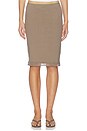 view 1 of 6 Louisa Skirt in Mushroom