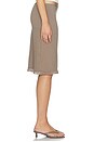 view 4 of 6 Louisa Skirt in Mushroom