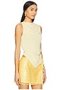 view 2 of 4 Portia Top in Butter Yellow
