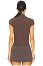 view 3 of 4 Gem Tee in Brown