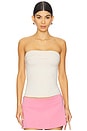 view 1 of 4 Mila Tube Top in Oat