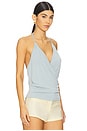 view 2 of 4 Julian Halter Top in Light Blue