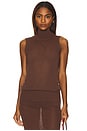 view 2 of 5 Serra Tunic Top in Brown