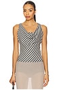 view 1 of 4 Jameson Top in Melange Grey