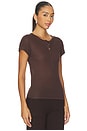 view 2 of 4 Madeleine Top in Espresso