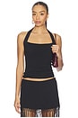 view 1 of 4 Isabelle Halter Top in Black
