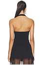 view 3 of 4 Isabelle Halter Top in Black