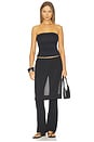 view 4 of 4 Mila Tube Top in Black
