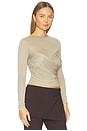 view 2 of 4 Dolores Top in Khaki