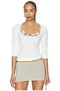 view 1 of 4 Thompson Top in White