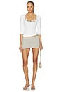 view 4 of 4 Thompson Top in White