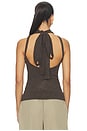 view 3 of 4 ANTONIA トップ in Brown