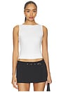 view 1 of 4 Clark Top in White