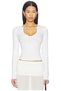 view 1 of 4 JOLENE  トップ in White