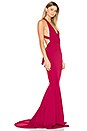view 3 of 4 Las Lasciiv Gown in Ruby