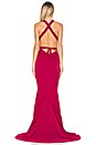 view 4 of 4 Las Lasciiv Gown in Ruby