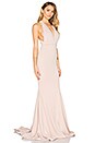 view 3 of 4 Las Lasciiv Gown in Blossom Nude