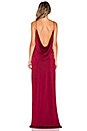 view 3 of 3 The Kotahi Gown in Maroon