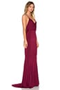 view 3 of 4 Barthelemy Dress in Deep Burgundy