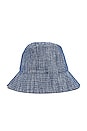 view 3 of 4 X REVOLVE Sara Bucket Hat in Blue Multi