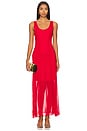 view 1 of 3 ROBE MAXI MESSI in Haute Red