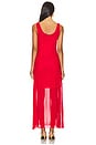 view 3 of 3 ROBE MAXI MESSI in Haute Red