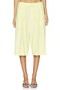 view 1 of 6 Cia High Waisted Shorts in Wax Yellow