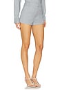 view 2 of 6 Paulia High Waisted Shorts in Blue
