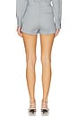 view 4 of 6 Paulia High Waisted Shorts in Blue