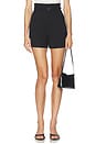 view 1 of 6 Zuzu High Waisted Shorts in Black