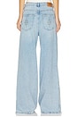 view 5 of 7 X Barbie Stacie High Waisted Wide Jeans in Vintage Blue Denim