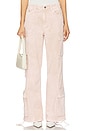 view 1 of 7 Ninnia Cargo Pants in Pink Tie Dye