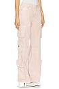 view 3 of 7 Ninnia Cargo Pants in Pink Tie Dye