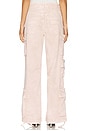 view 5 of 7 Ninnia Cargo Pants in Pink Tie Dye