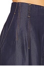 view 6 of 6 Nia High Waisted Jeans in Dark Blue Unwashed